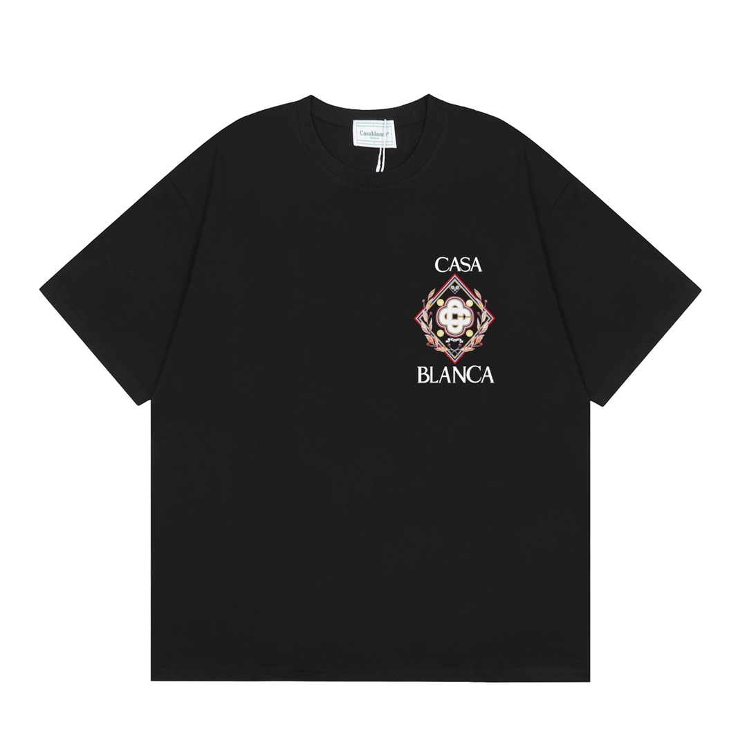 Casablanca Cotton T-Shirt - FashionPlug