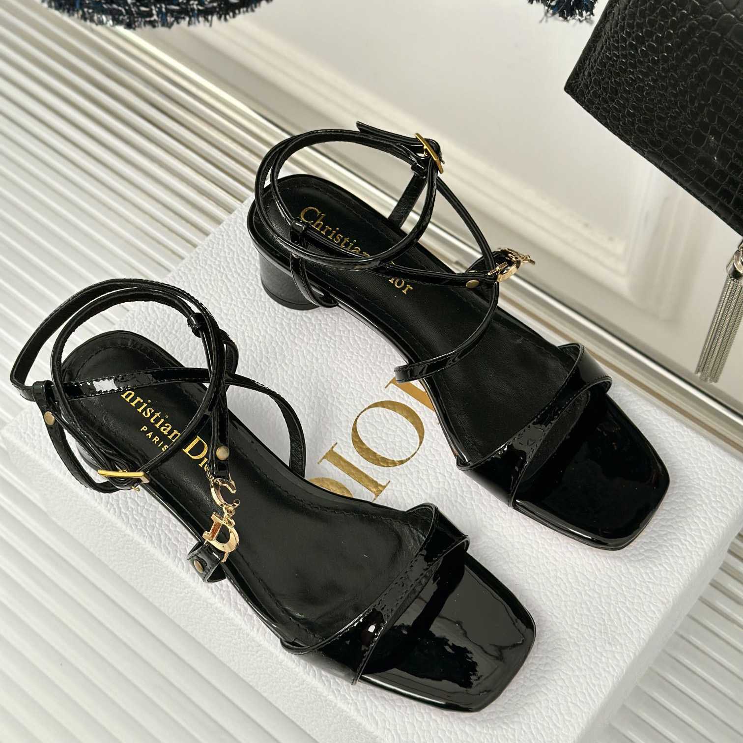 Dior C'est Dior Heeled Sandal - FashionPlug