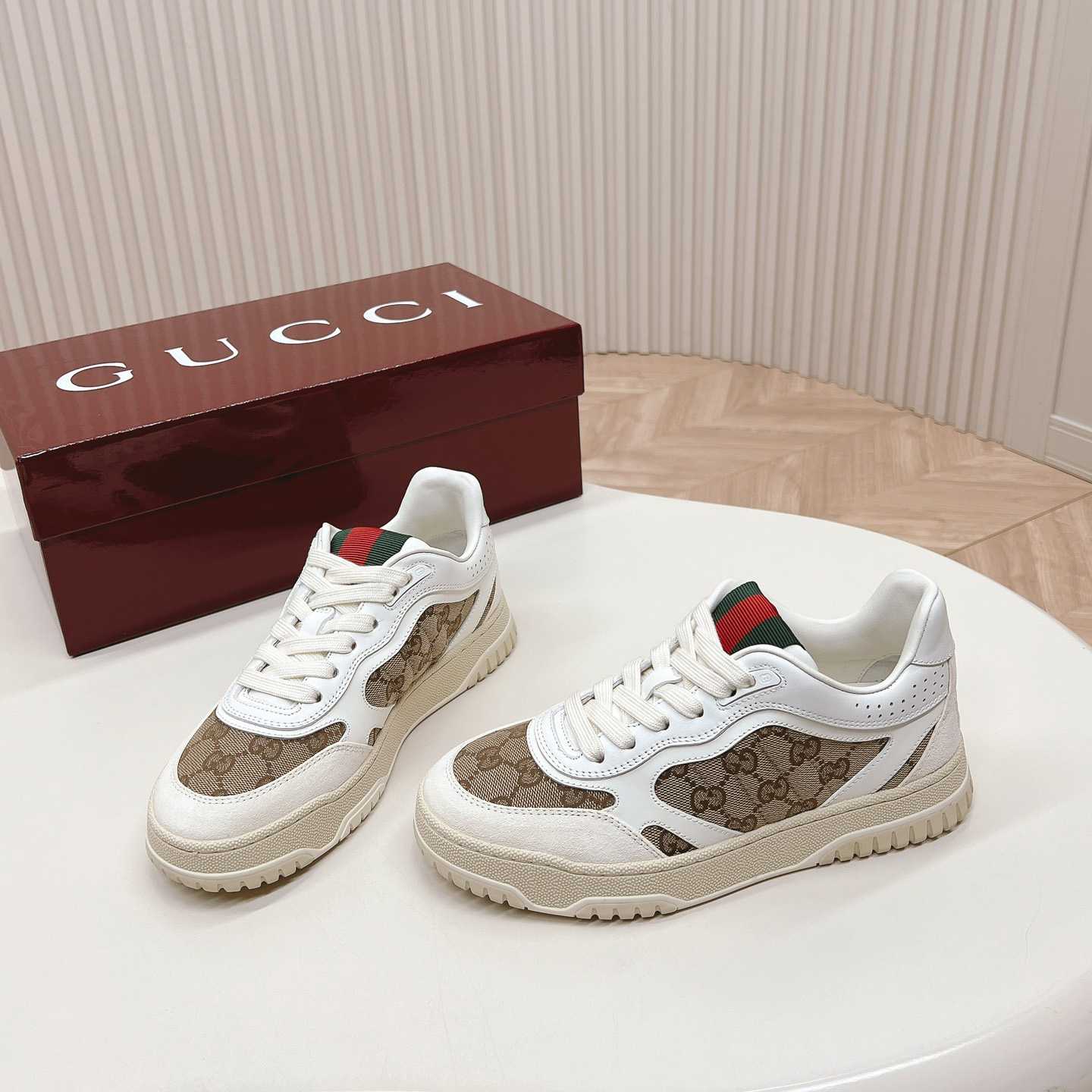 Gucci Re-web Sneaker - FashionPlug