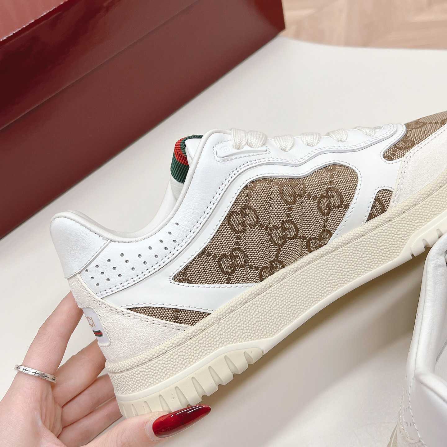 Gucci Re-web Sneaker - FashionPlug