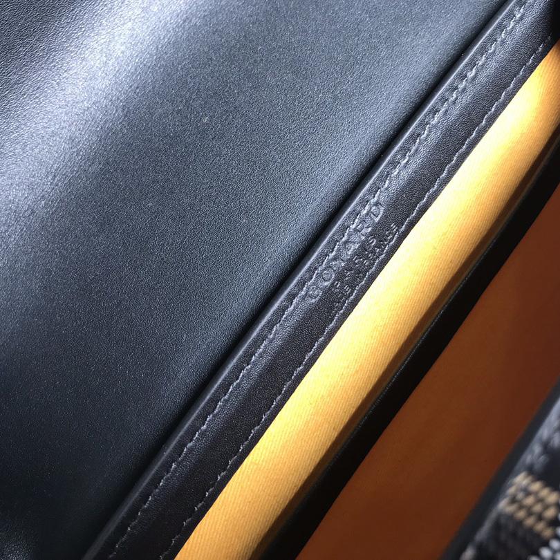 Goyard Goyardine Structure Mini Saigon Black  （ 20-14.5-9cm） - FashionPlug