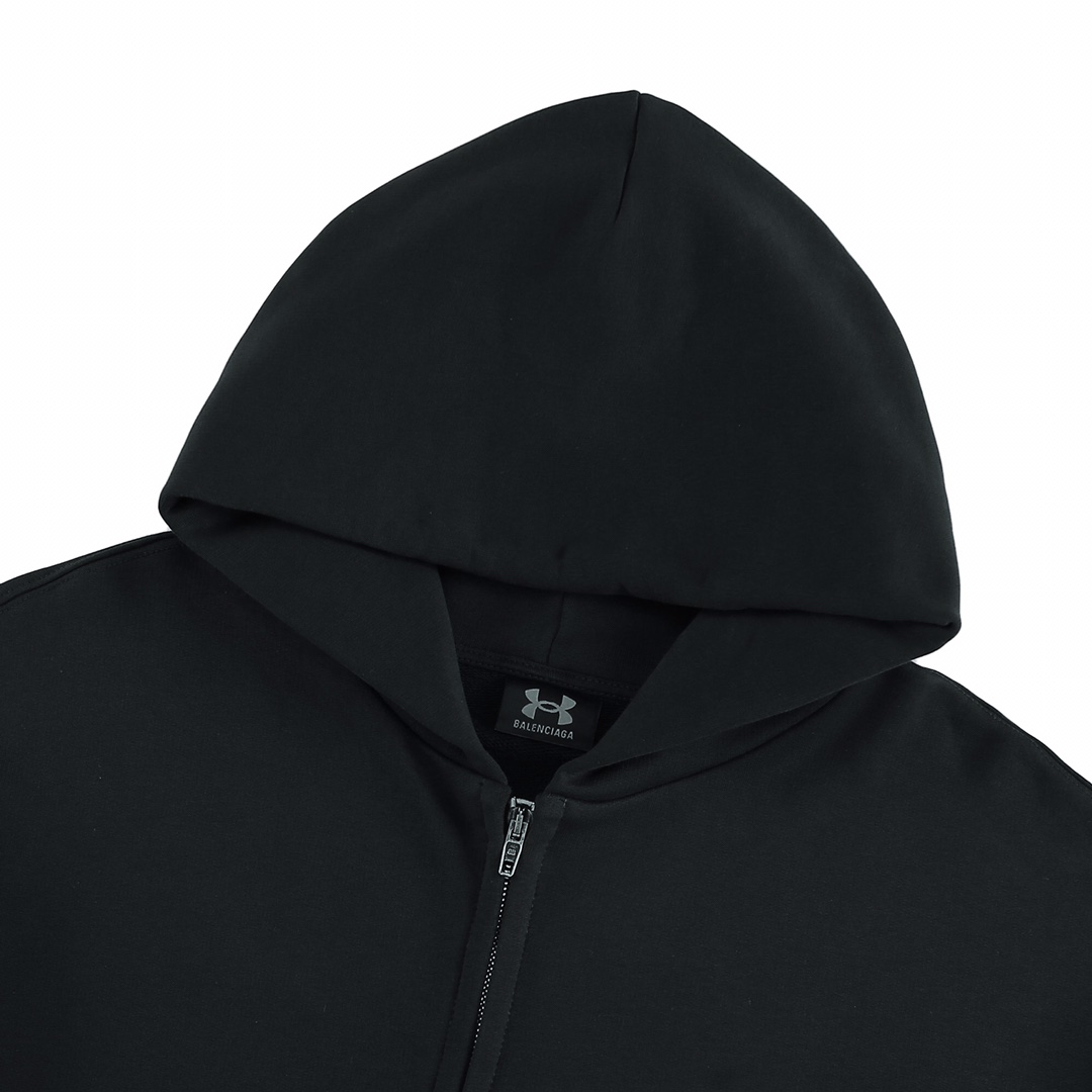 Balenciaga x Under Armour Zip-Up Hoodie Regular Fit - FashionPlug