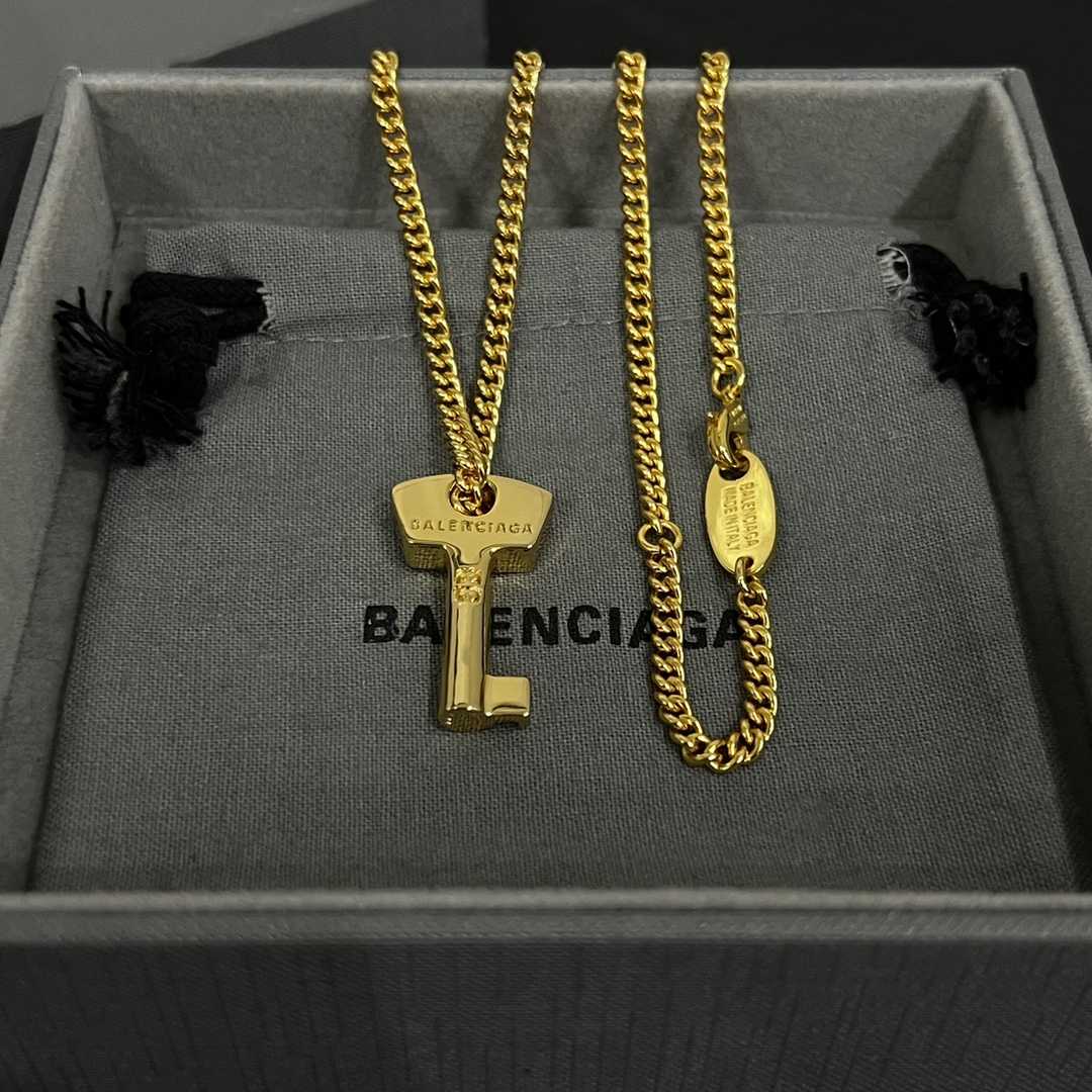 Balenciaga Amour Key Necklace  - FashionPlug