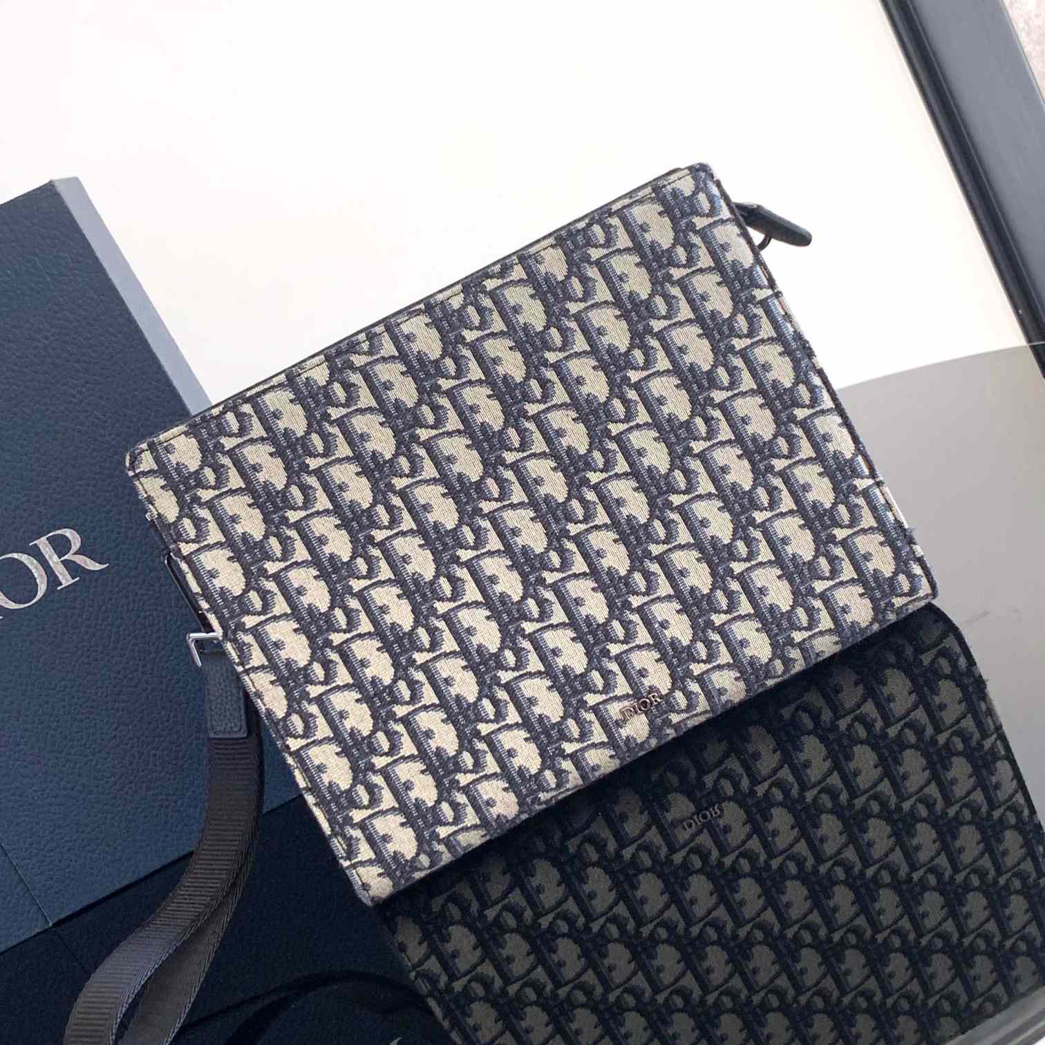 Dior A5 Triangle Pouch - FashionPlug