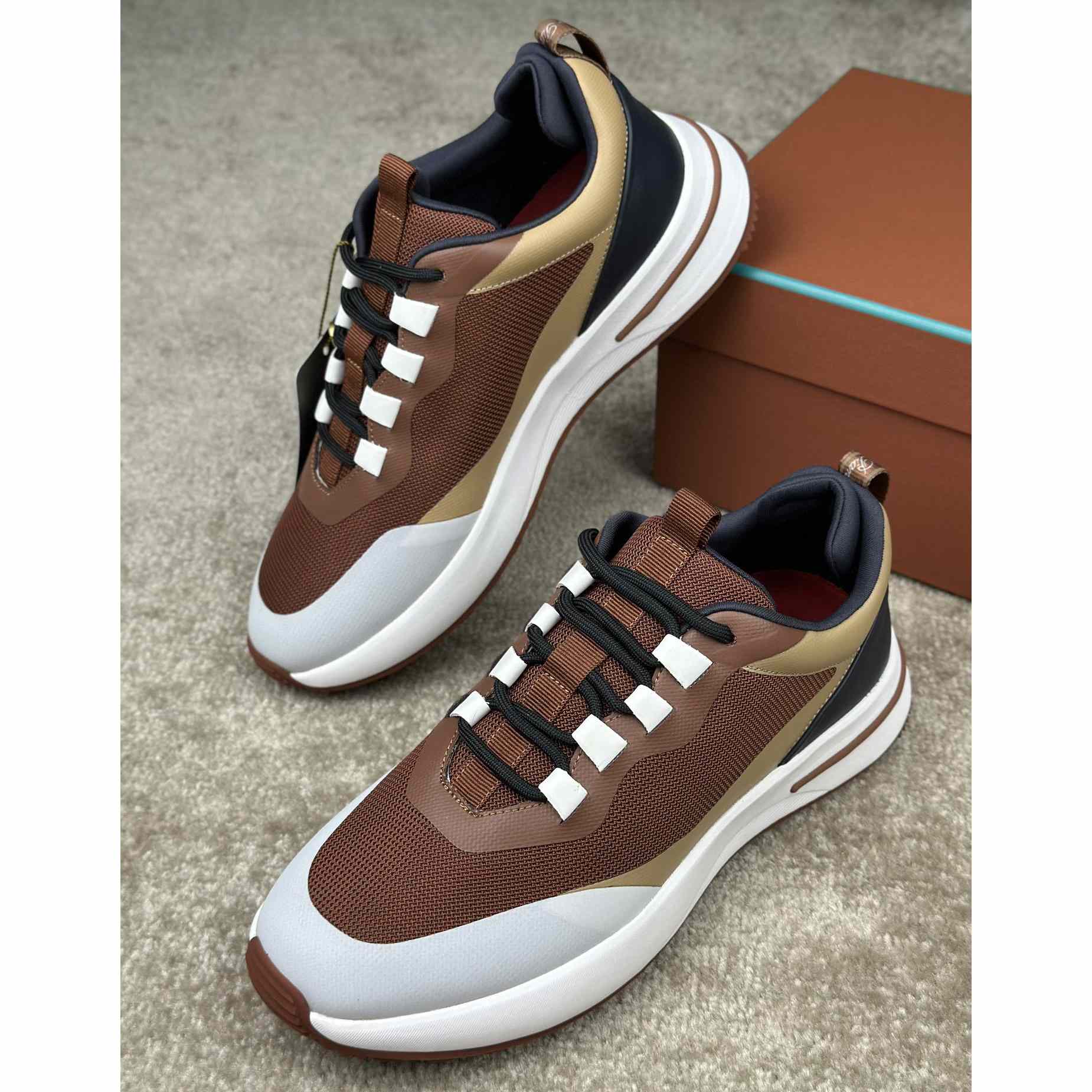 Loro Piana Week End Walk Sneakers - FashionPlug