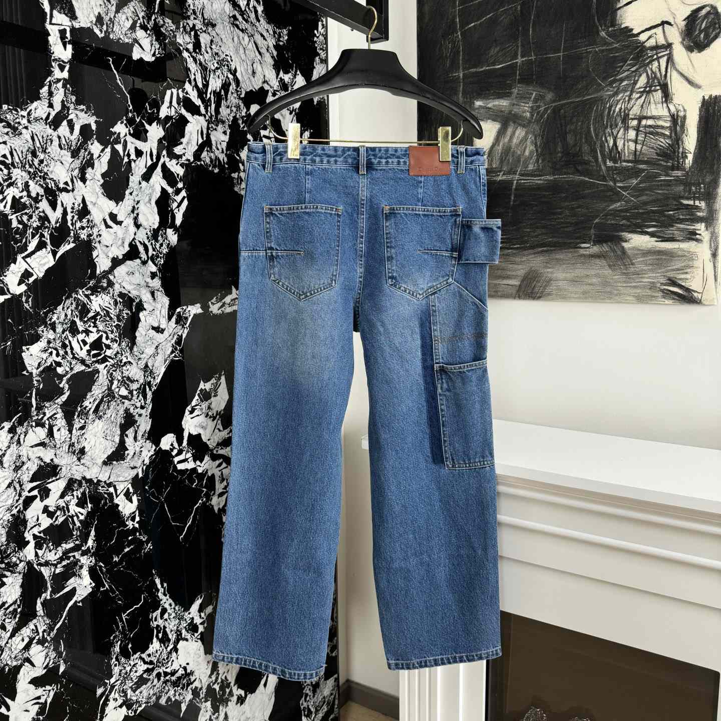 Dior Handwritten Christian Dior Carpenter Jeans - FashionPlug