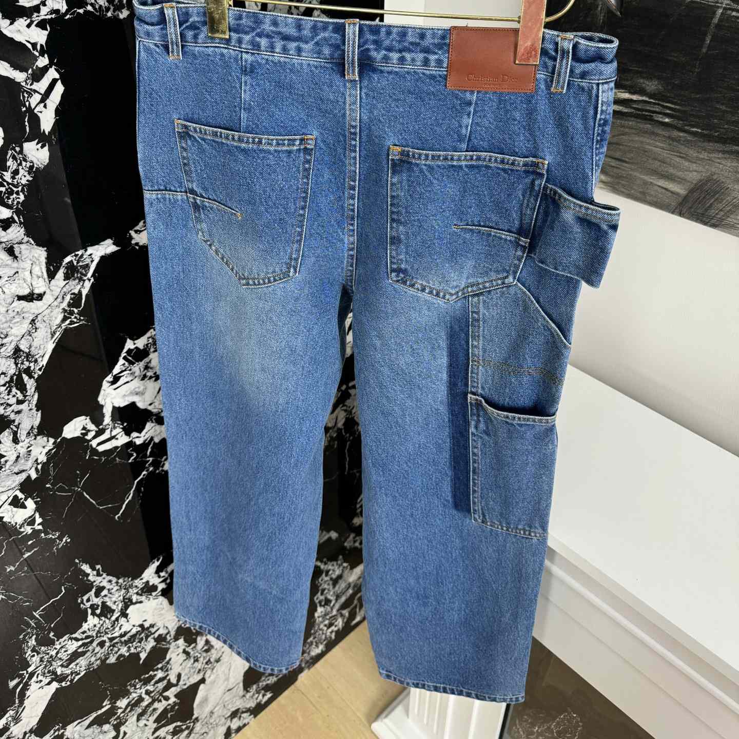 Dior Handwritten Christian Dior Carpenter Jeans - FashionPlug