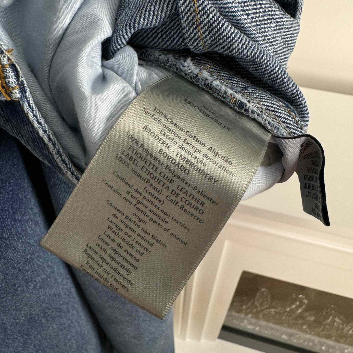 Dior Handwritten Christian Dior Carpenter Jeans - FashionPlug