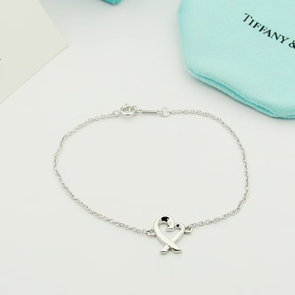 Tiffany & Co. Paloma Picasso Loving Heart Bracelet - FashionPlug
