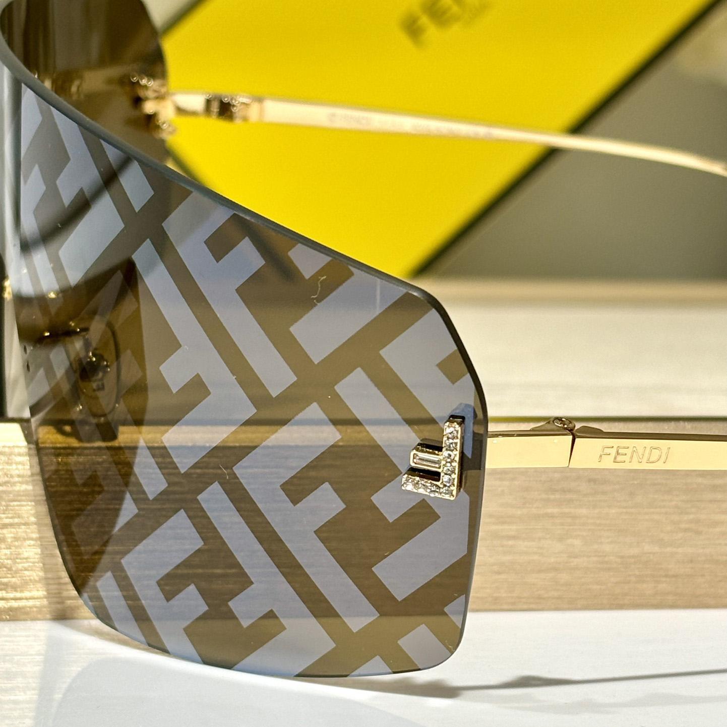 Fendi First Crystal Sunglasses    FE4121U - FashionPlug
