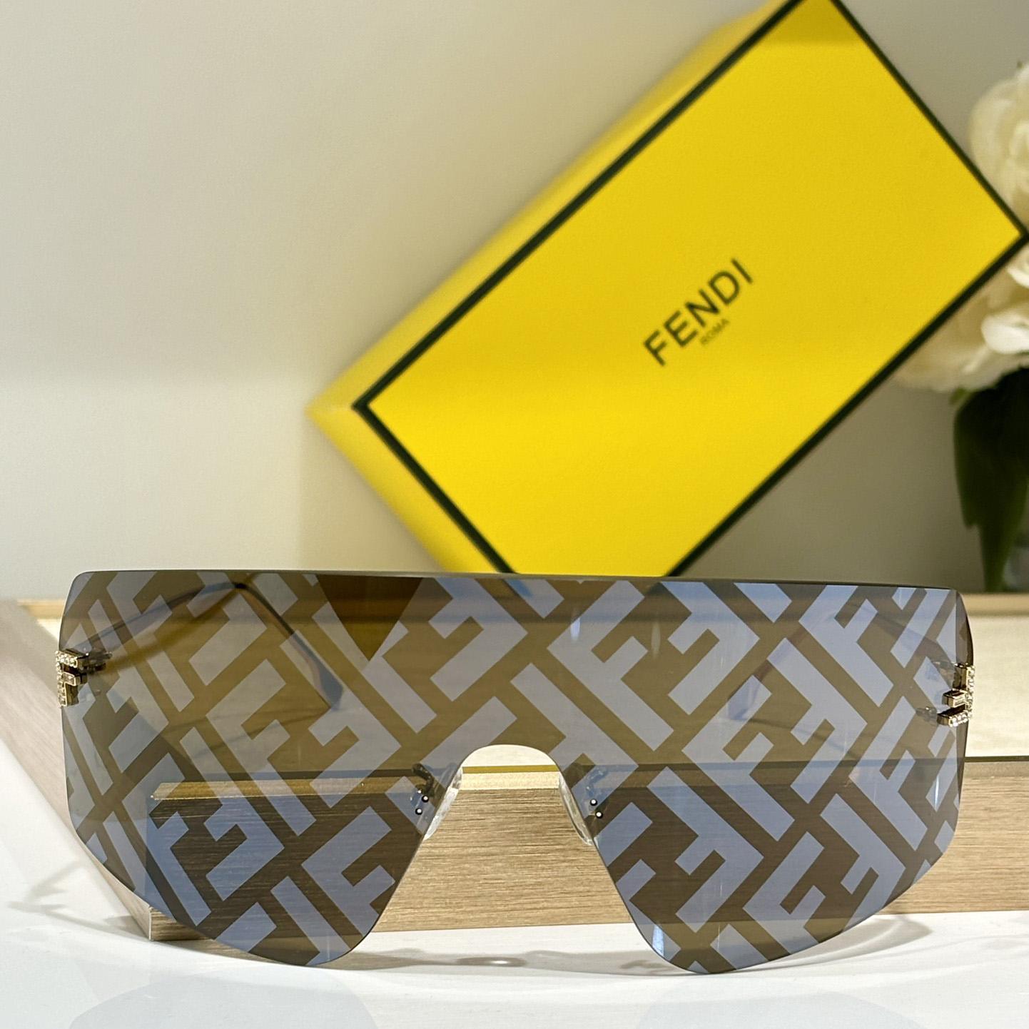 Fendi First Crystal Sunglasses    FE4121U - FashionPlug