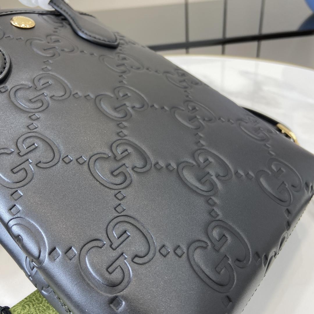 Gucci GG Super Mini Bag With Strap - FashionPlug