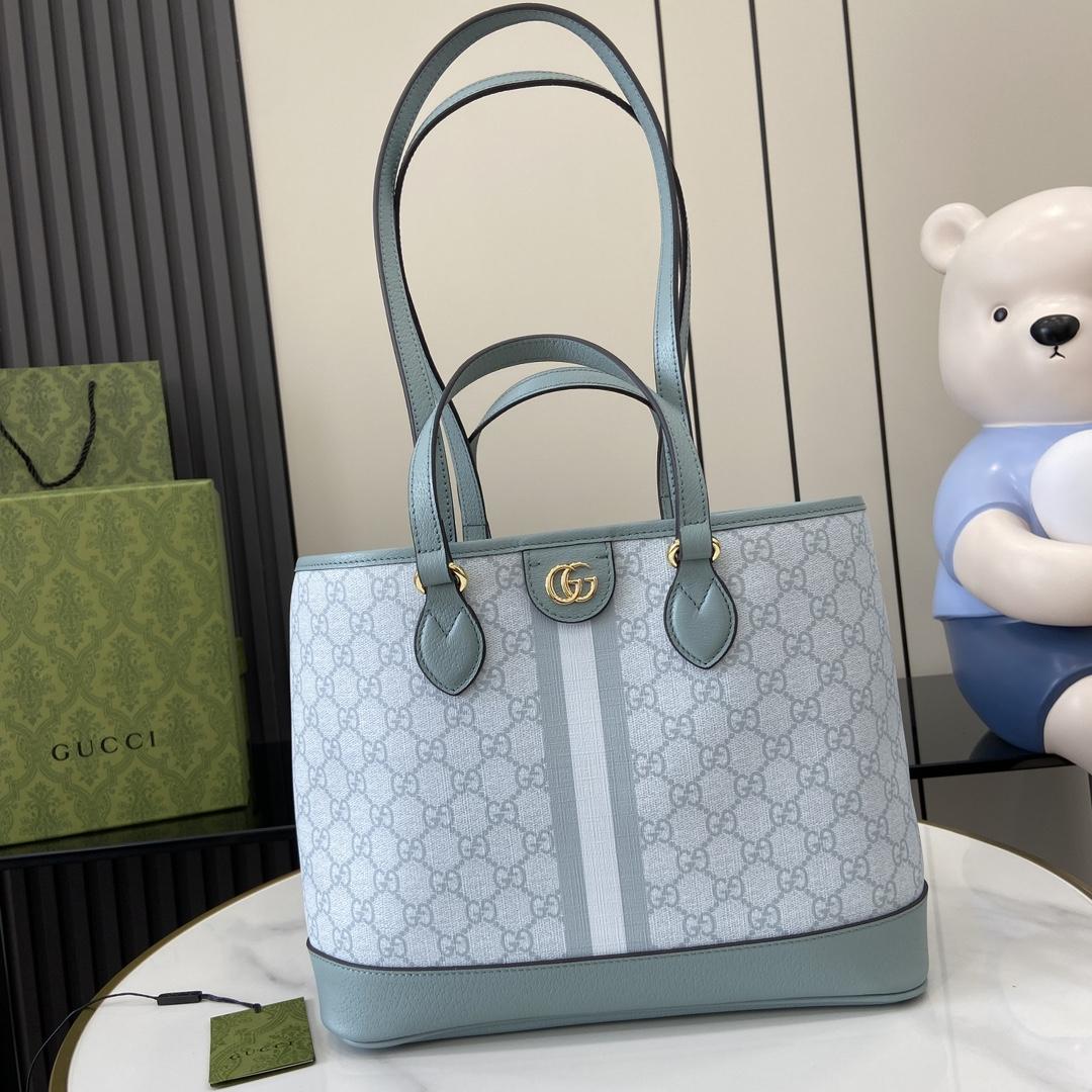 Gucci Ophidia Small Tote Bag - FashionPlug