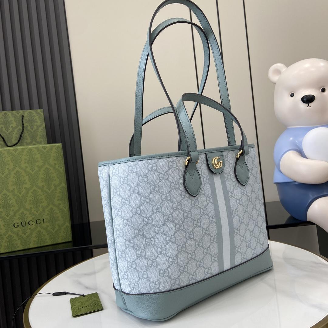 Gucci Ophidia Small Tote Bag - FashionPlug