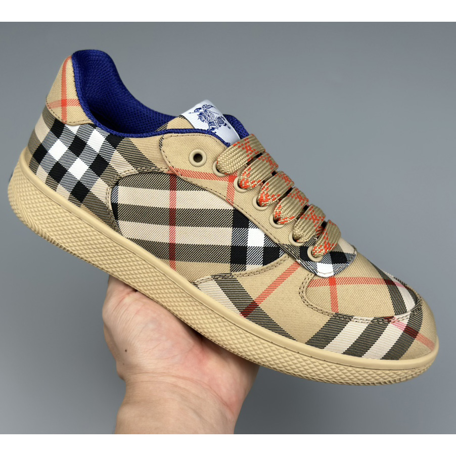 Burberry Check Terrace Sneakers - FashionPlug