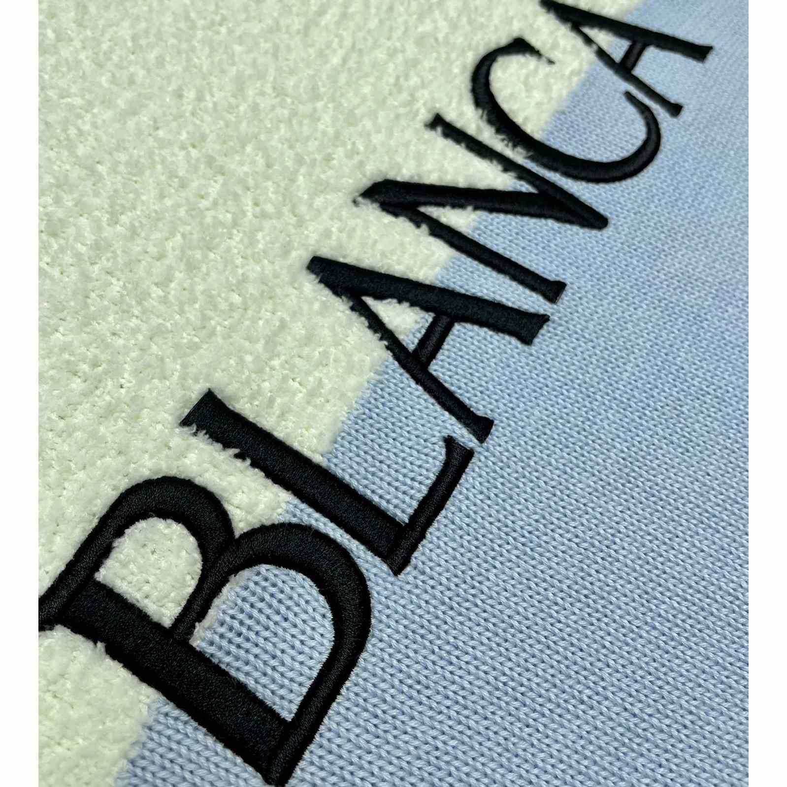 Casablanca Knit Logo Sweater 'Light Blue'    D0018 - FashionPlug