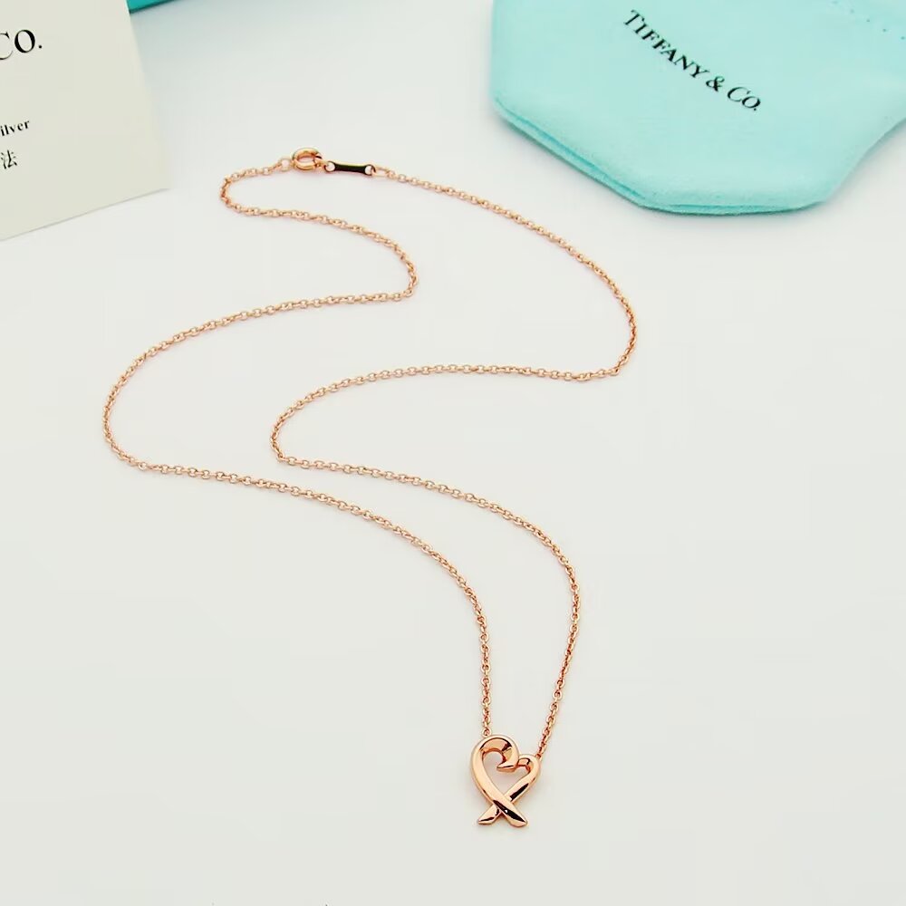 Tiffany & Co. Paloma Picasso Loving Heart Pendant - FashionPlug