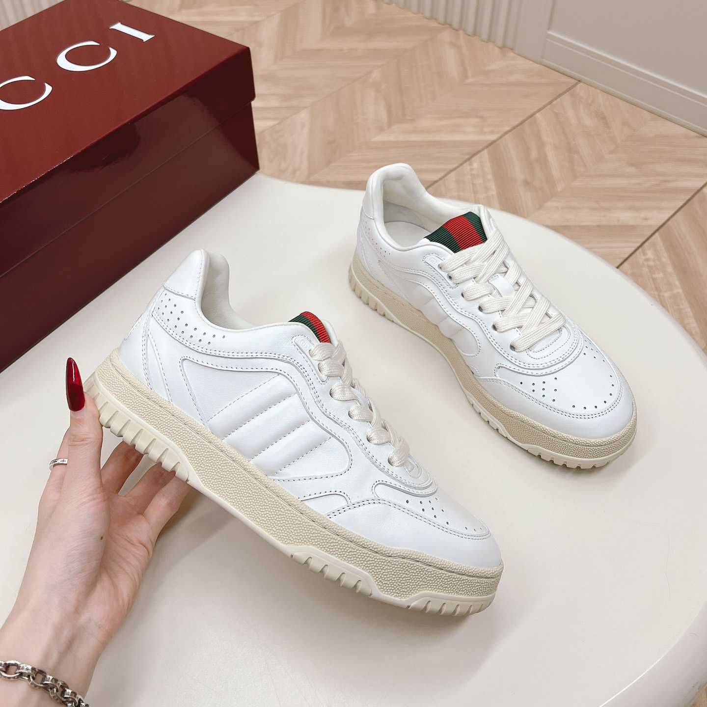 Gucci Re-web Sneaker - FashionPlug