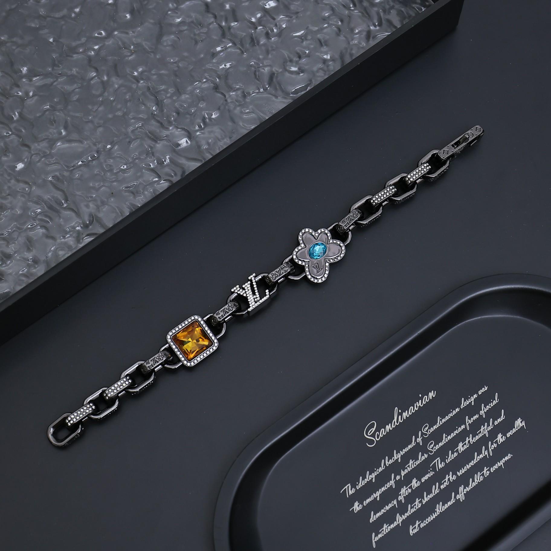 Louis Vuitton Paradise Stone Bracelet   M1594M - FashionPlug