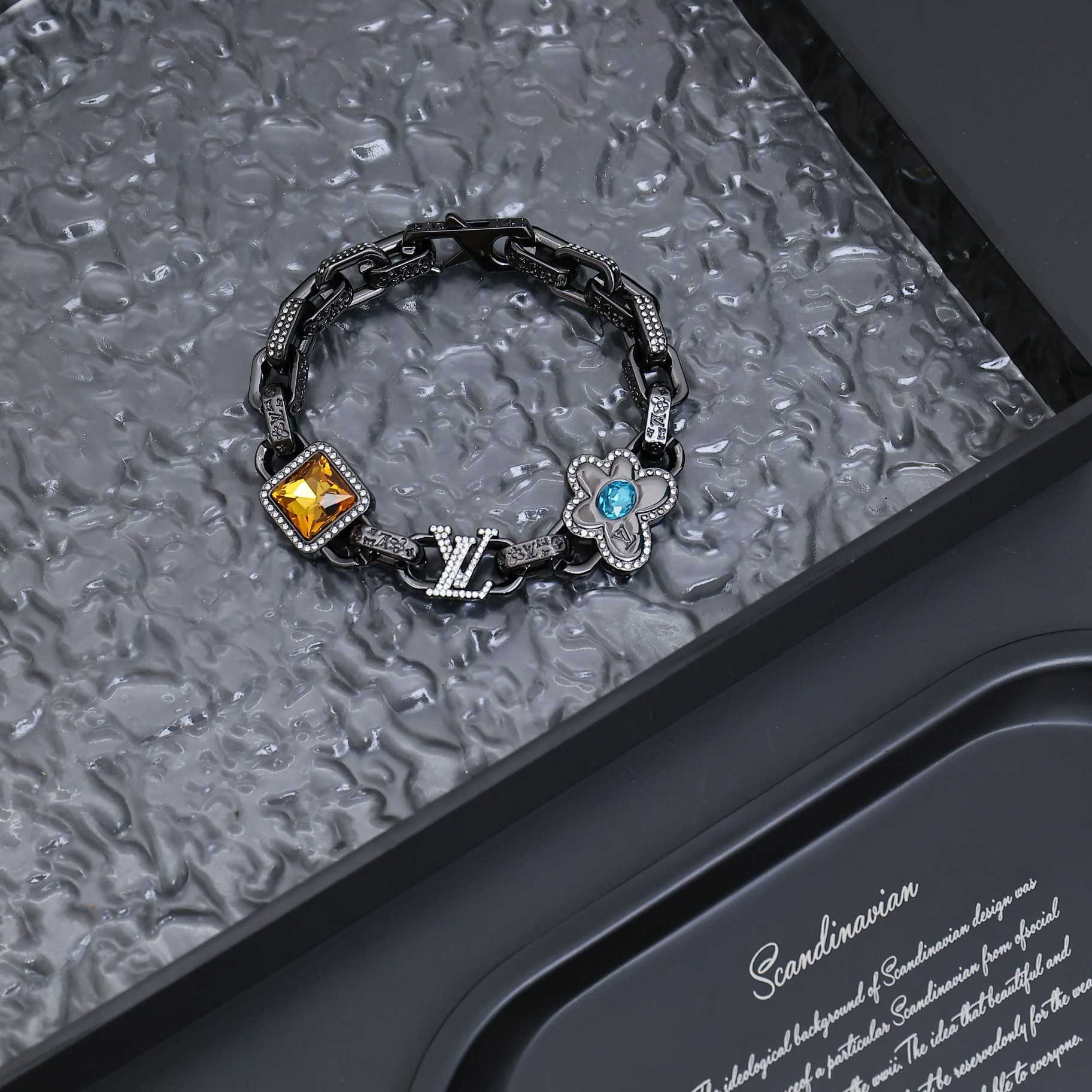 Louis Vuitton Paradise Stone Bracelet   M1594M - FashionPlug