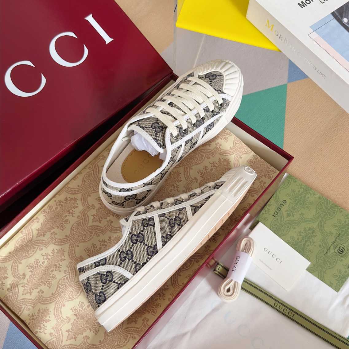 Gucci GG Sneaker  - FashionPlug