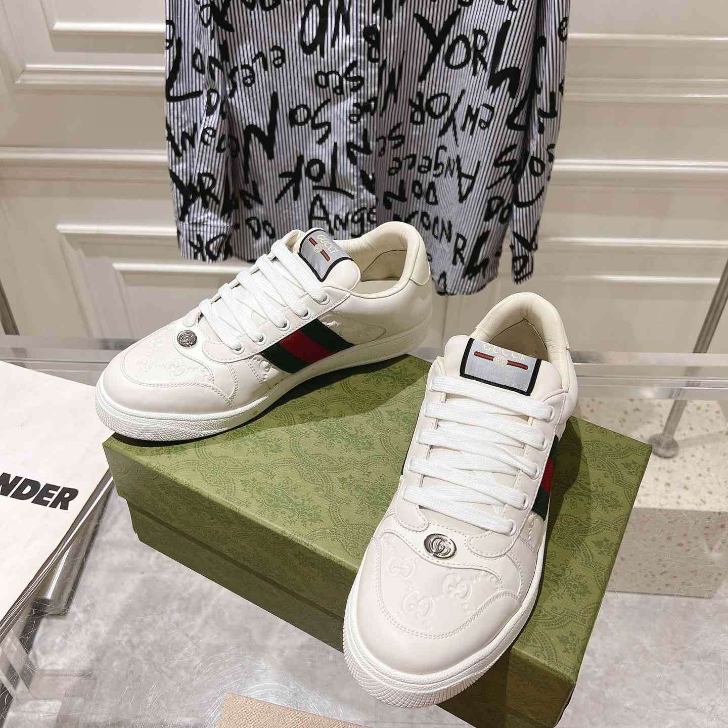 Gucci Screener Sneaker  - FashionPlug