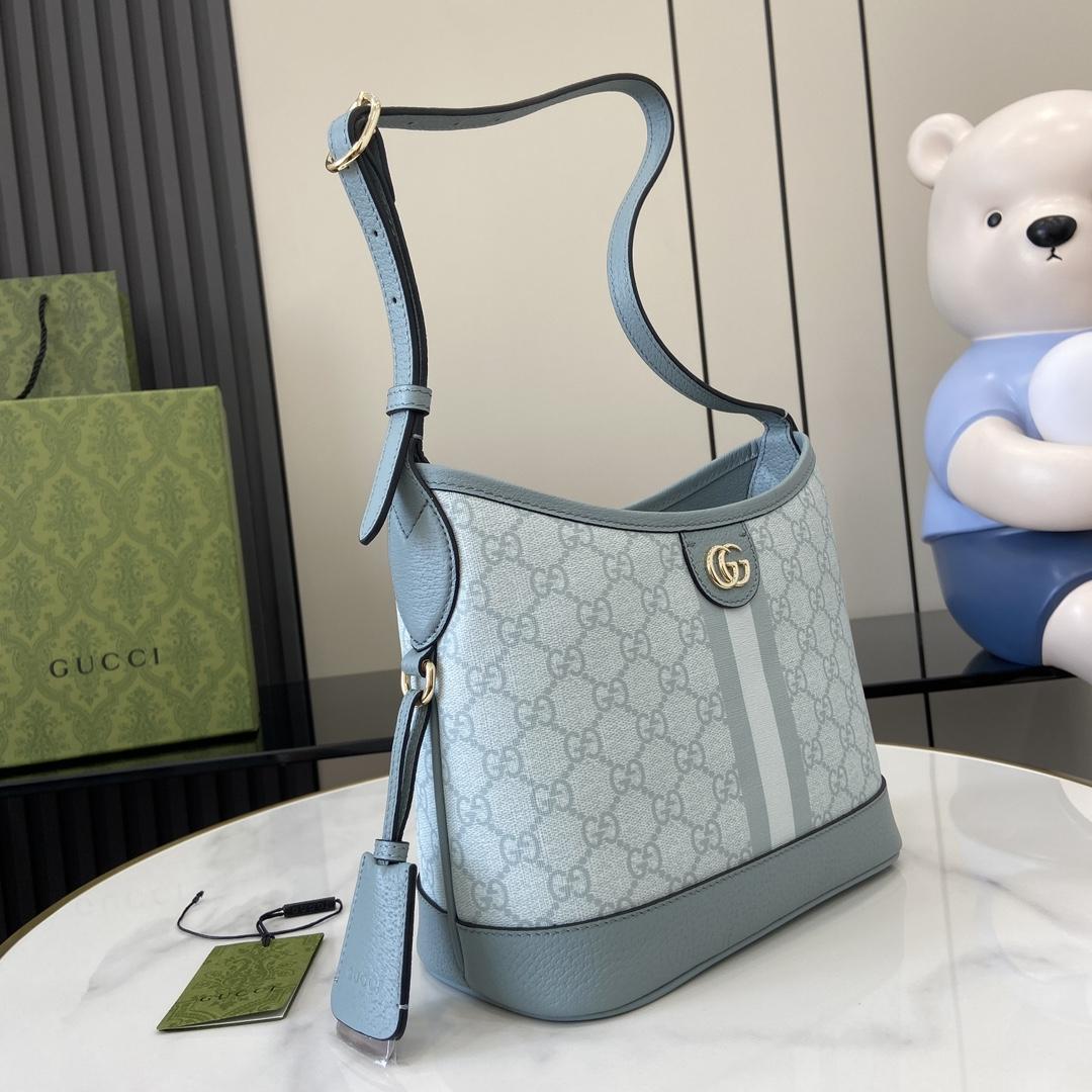 Gucci Ophidia GG Small Shoulder Bag - FashionPlug