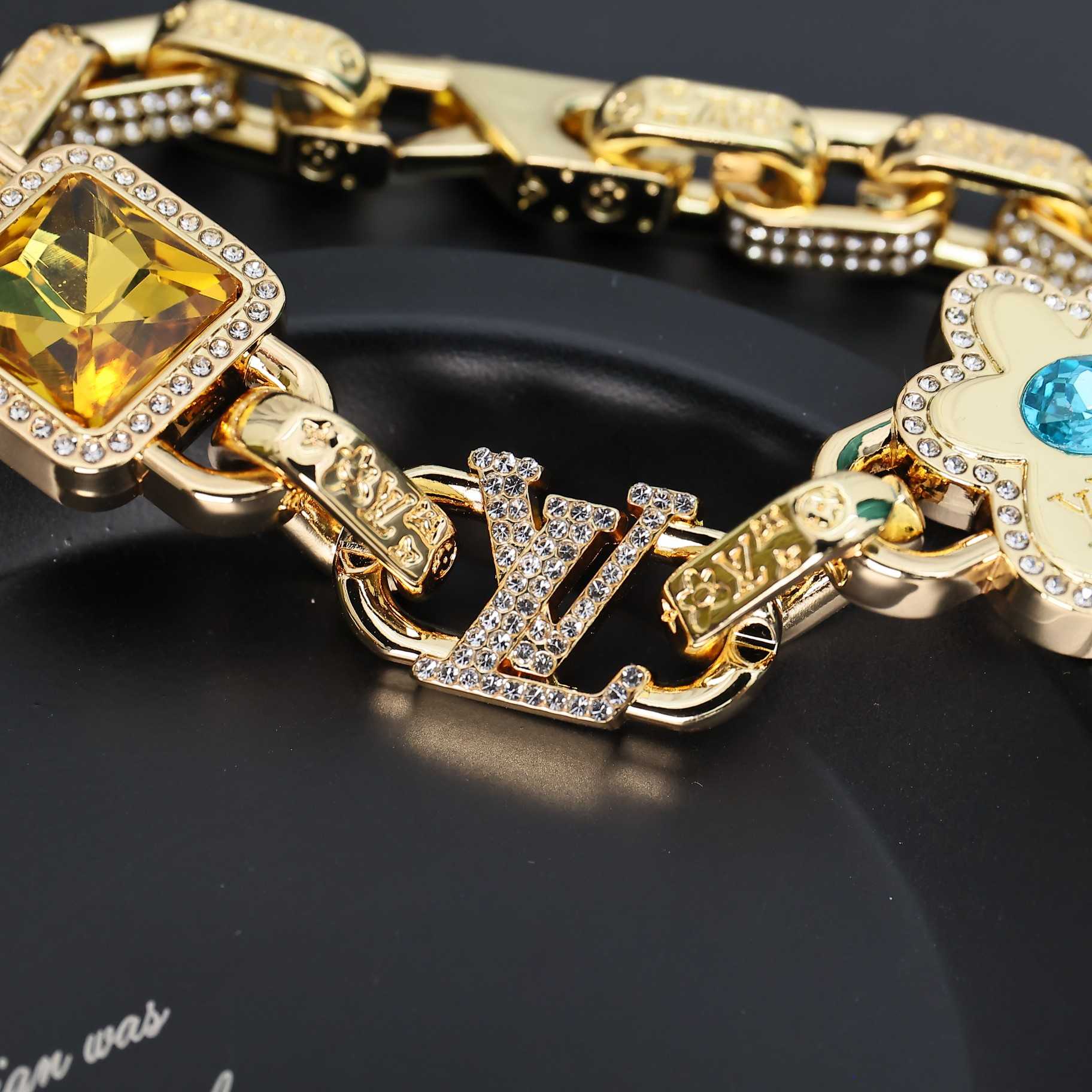 Louis Vuitton Paradise Stone Bracelet   M1594M - FashionPlug