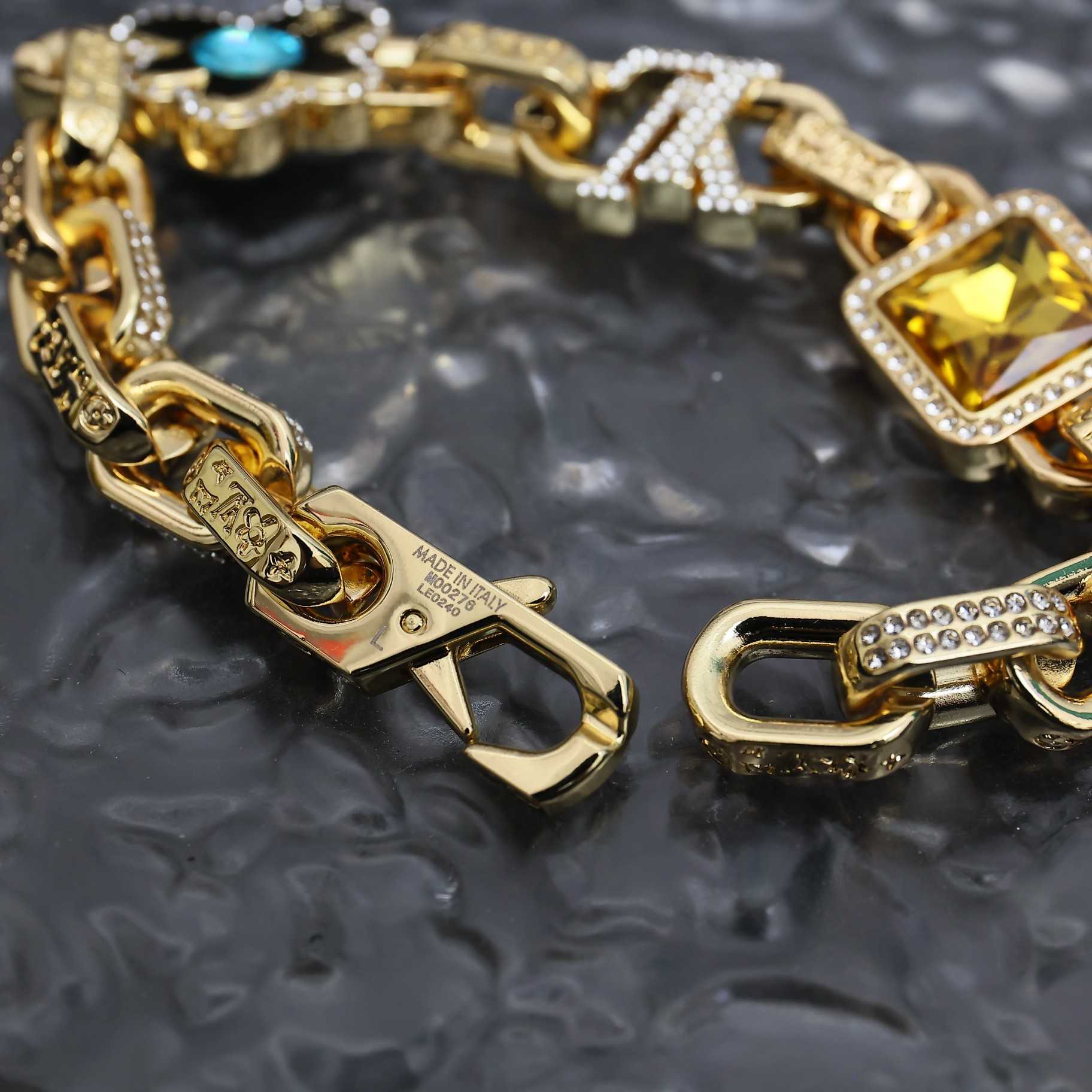 Louis Vuitton Paradise Stone Bracelet   M1594M - FashionPlug