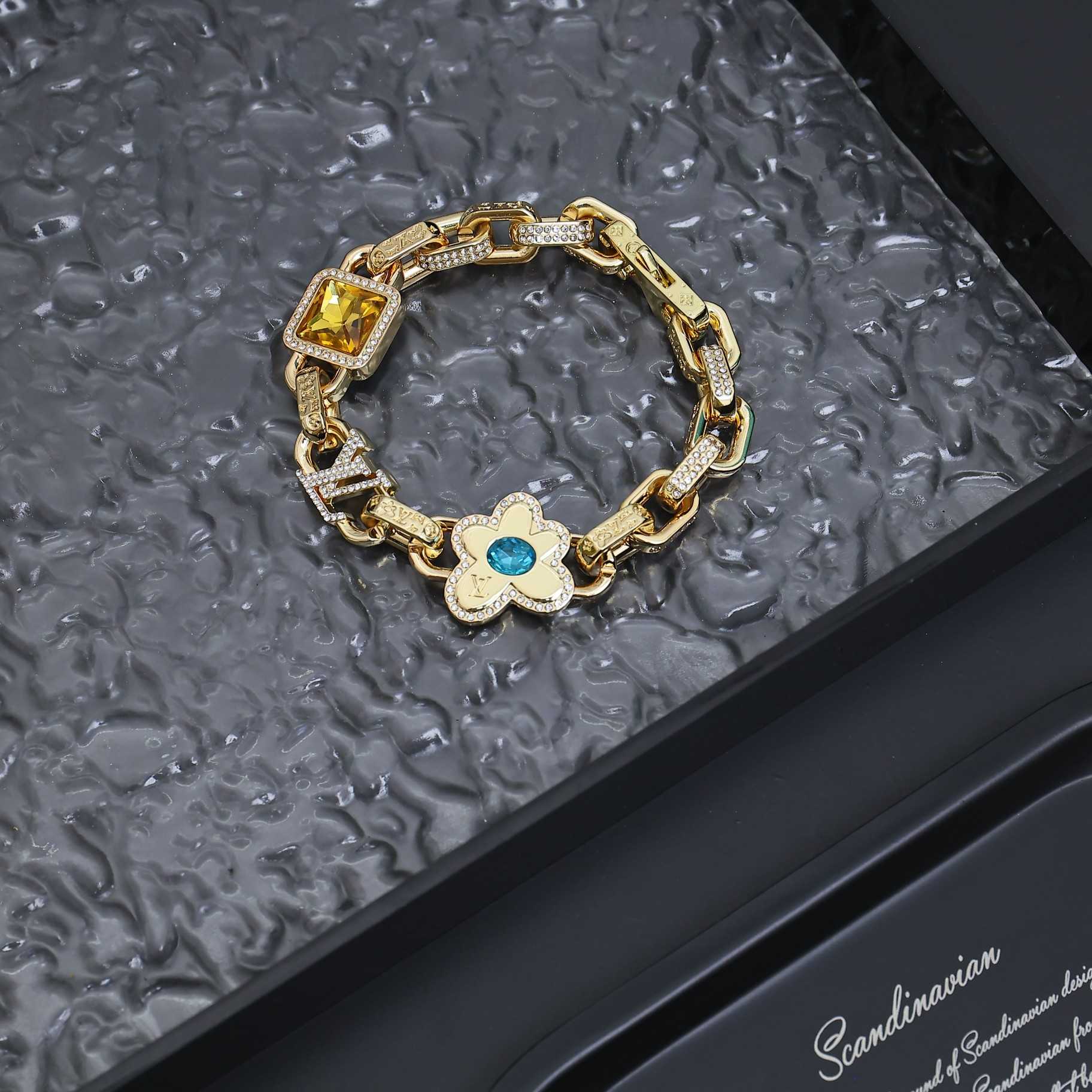 Louis Vuitton Paradise Stone Bracelet   M1594M - FashionPlug