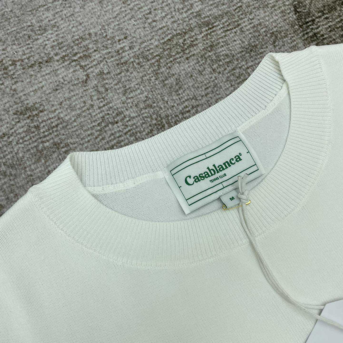 Casablanca Striped Sweatshirt   D0048 - FashionPlug