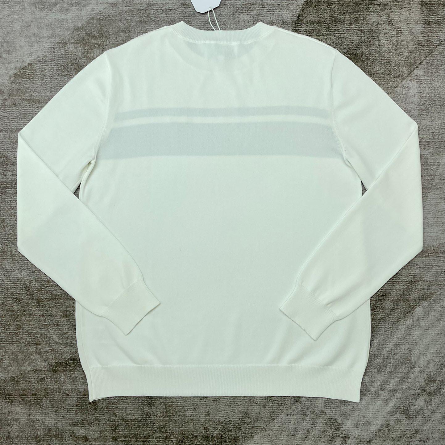 Casablanca Striped Sweatshirt   D0048 - FashionPlug