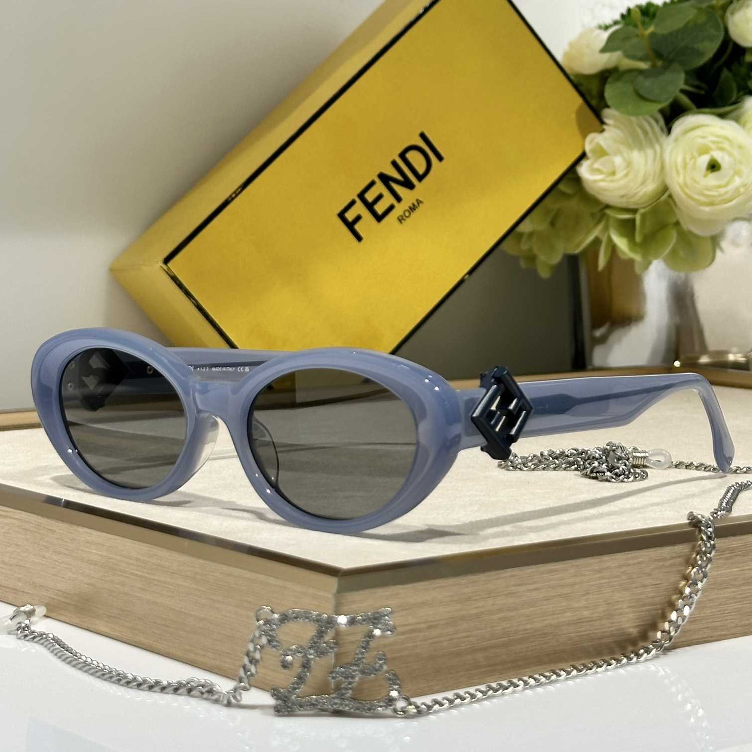 Fendi Diamonds Acetate Sunglasses    FE40140U - FashionPlug