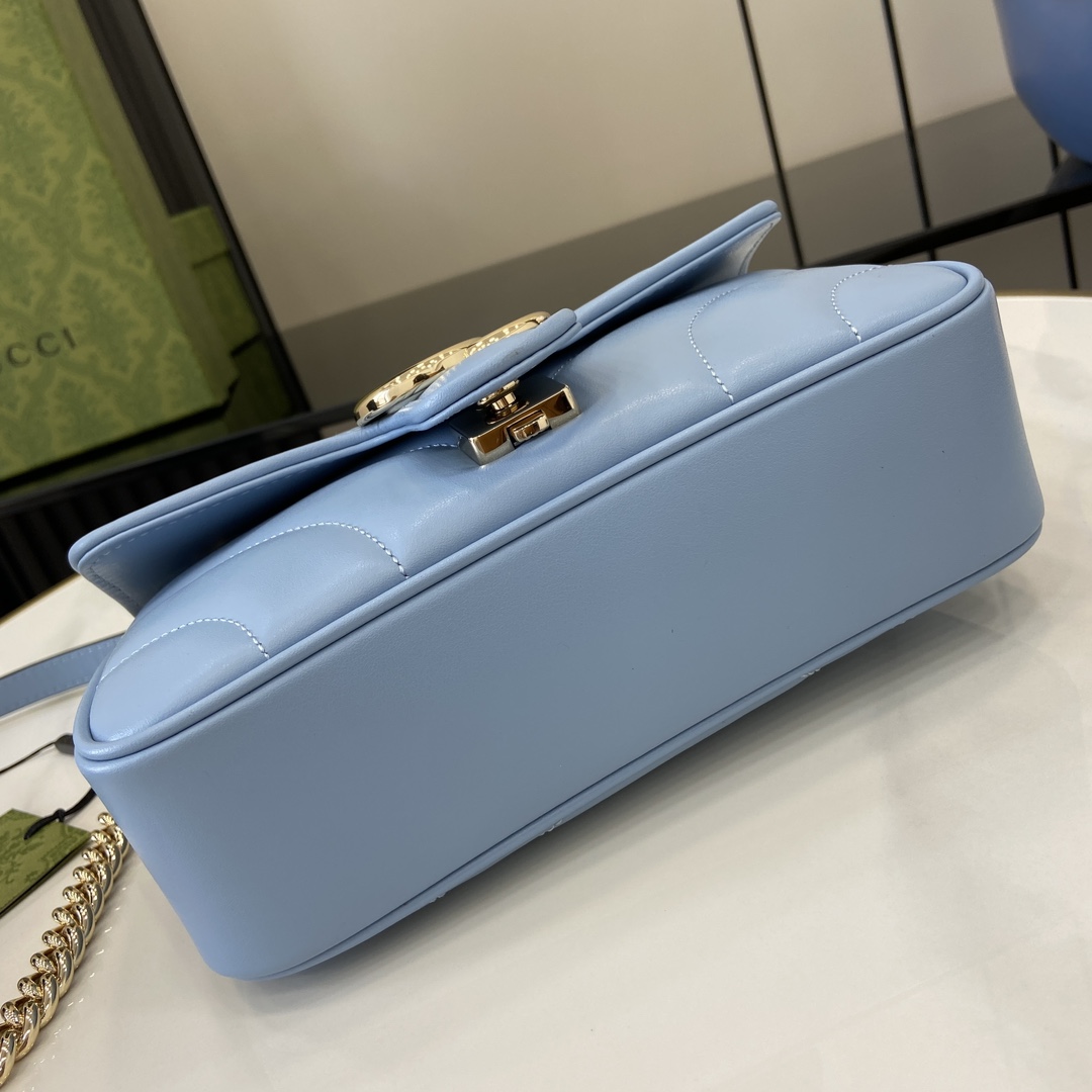 Gucci GG Marmont Mini Shoulder Bag - FashionPlug