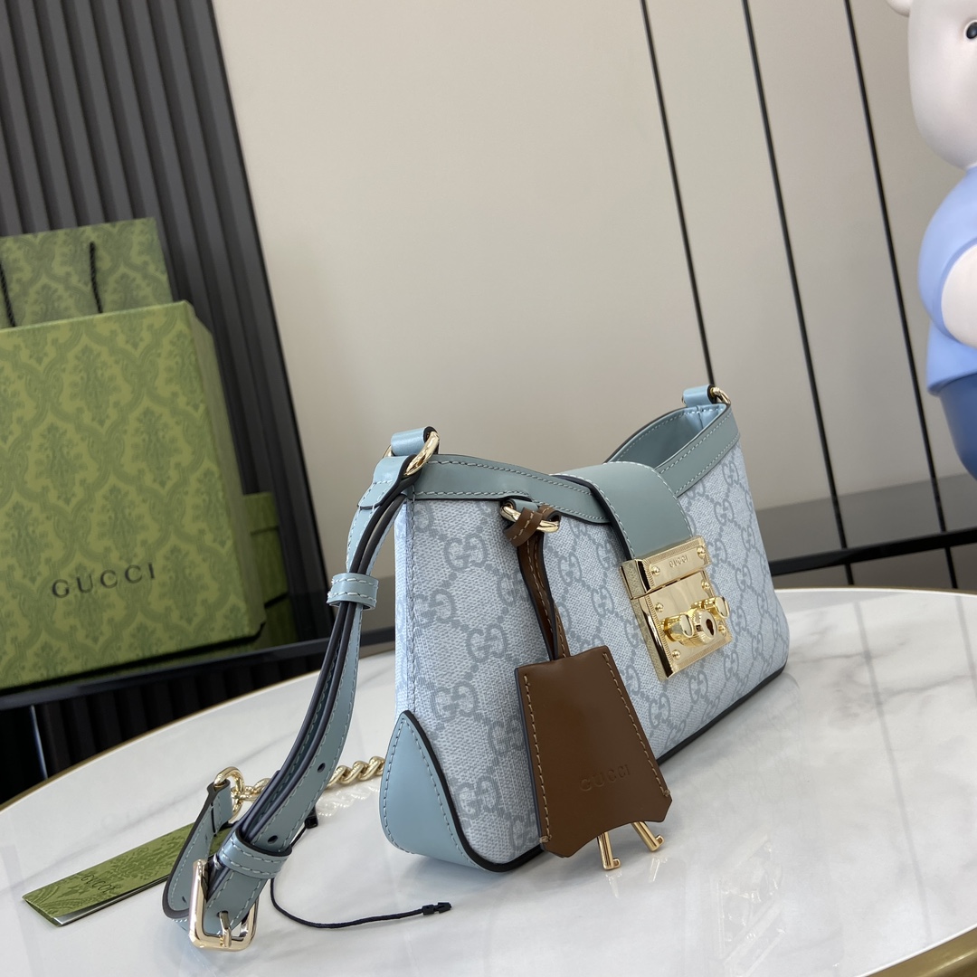 Gucci Padlock Small Shoulder Bag - FashionPlug