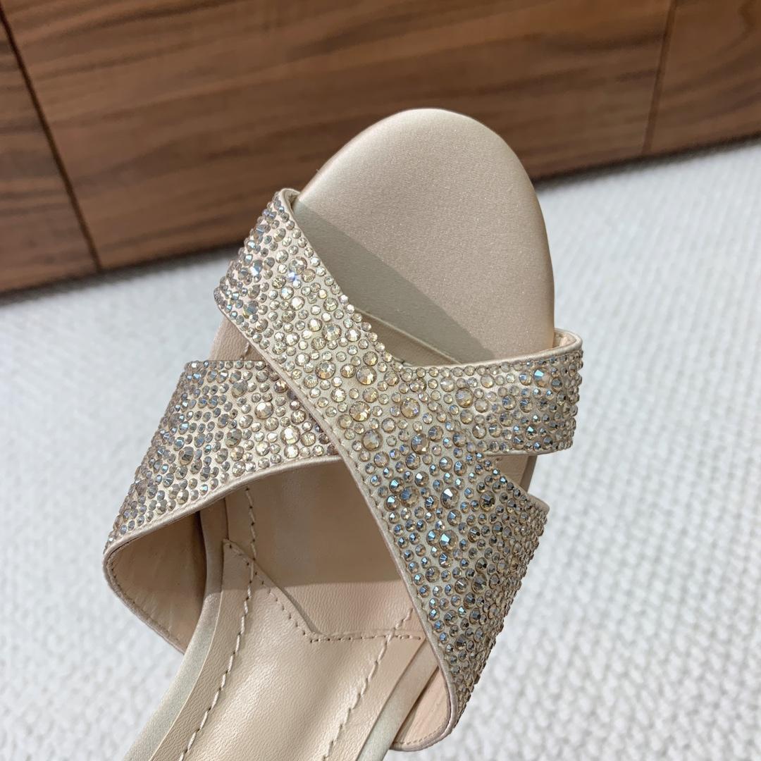 Dior Tribales Heeled Slide - FashionPlug