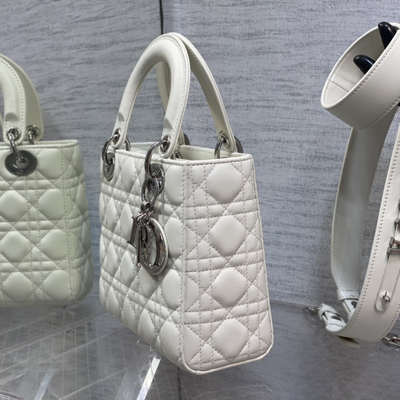 Dior Lady Dior Bag   20cm - FashionPlug