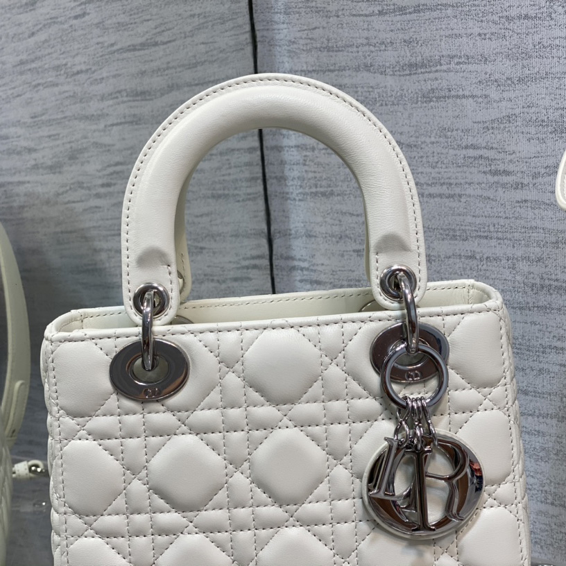 Dior Lady Dior Bag   20cm - FashionPlug