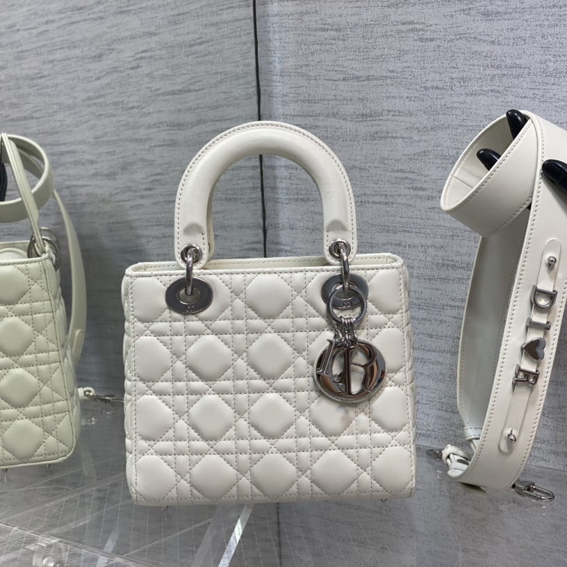 Dior Lady Dior Bag   20cm - FashionPlug