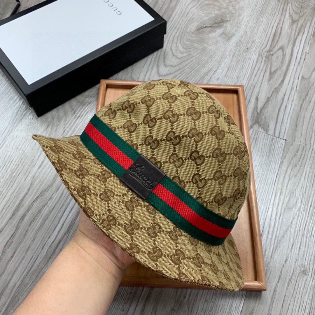 Gucci GG Bucket Hat - FashionPlug