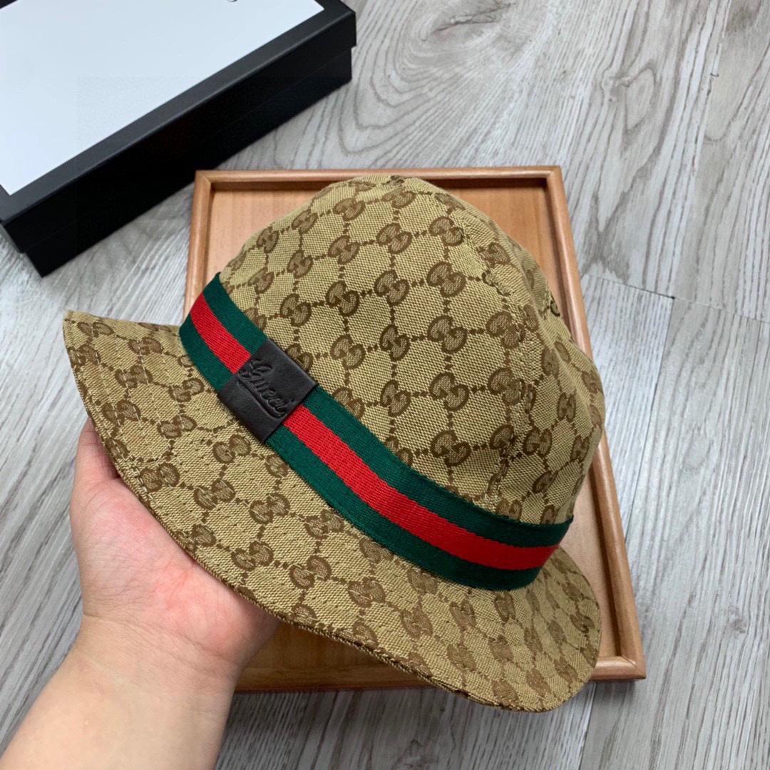 Gucci GG Bucket Hat - FashionPlug