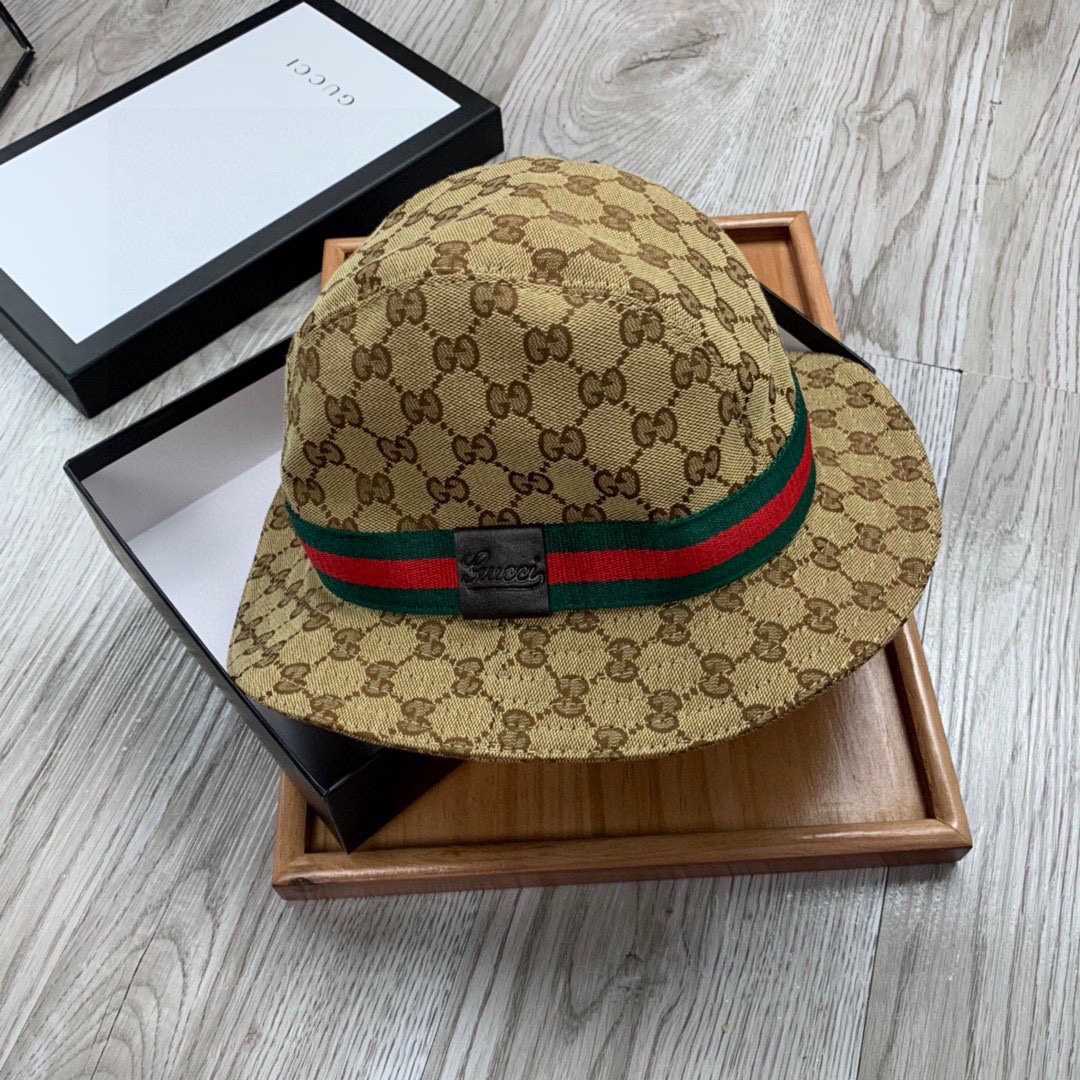 Gucci GG Bucket Hat - FashionPlug