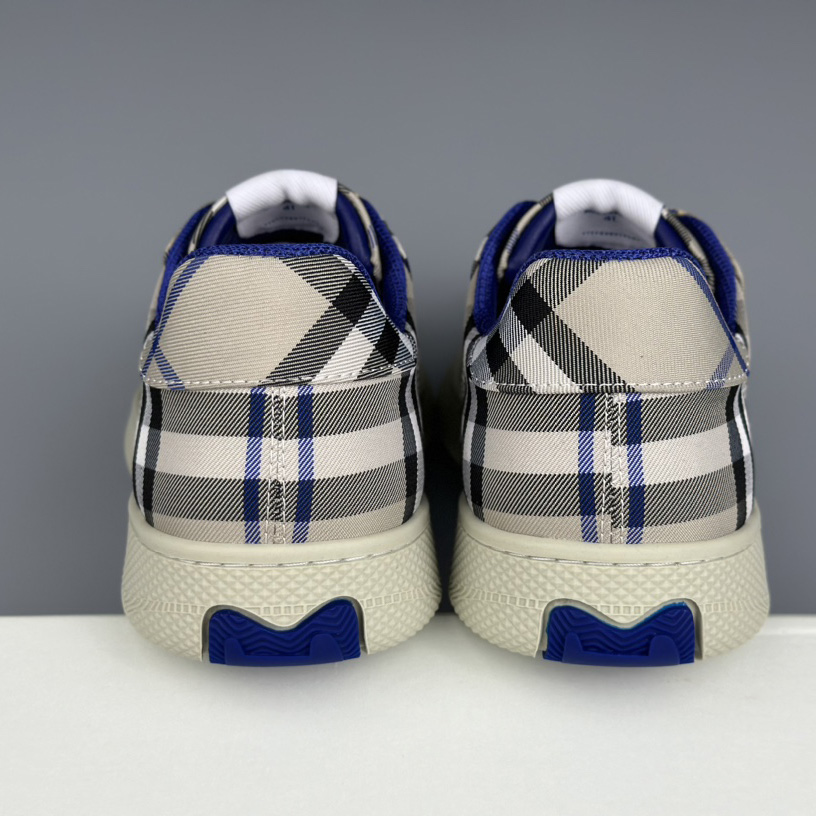 Burberry Check Terrace Sneakers - FashionPlug