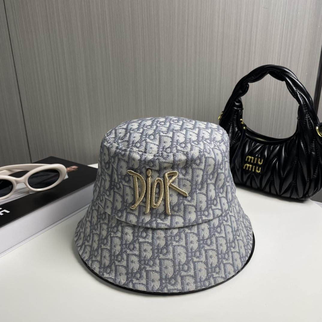 Dior Oblique Bucket Hat - FashionPlug