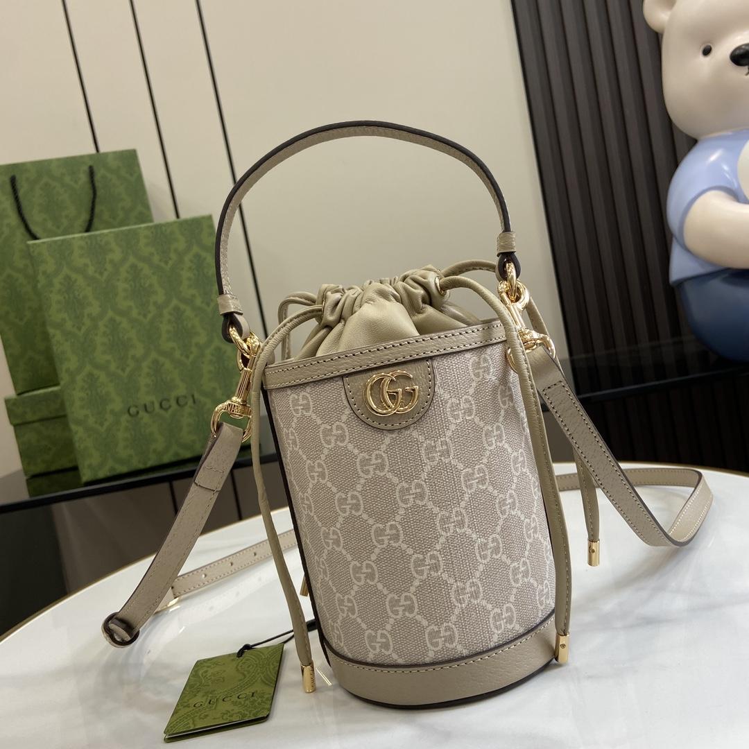 Gucci Ophidia Mini Bucket Bag   - FashionPlug