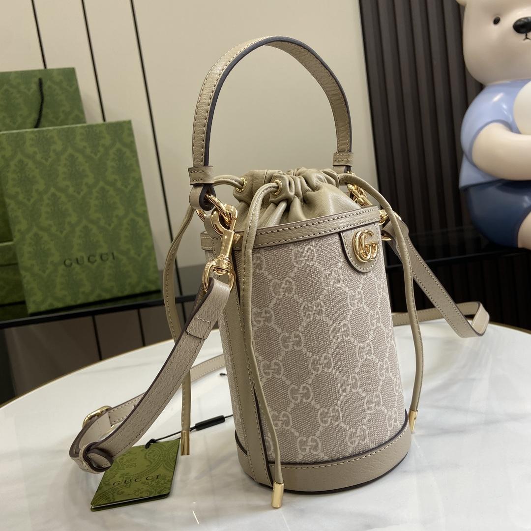 Gucci Ophidia Mini Bucket Bag   - FashionPlug