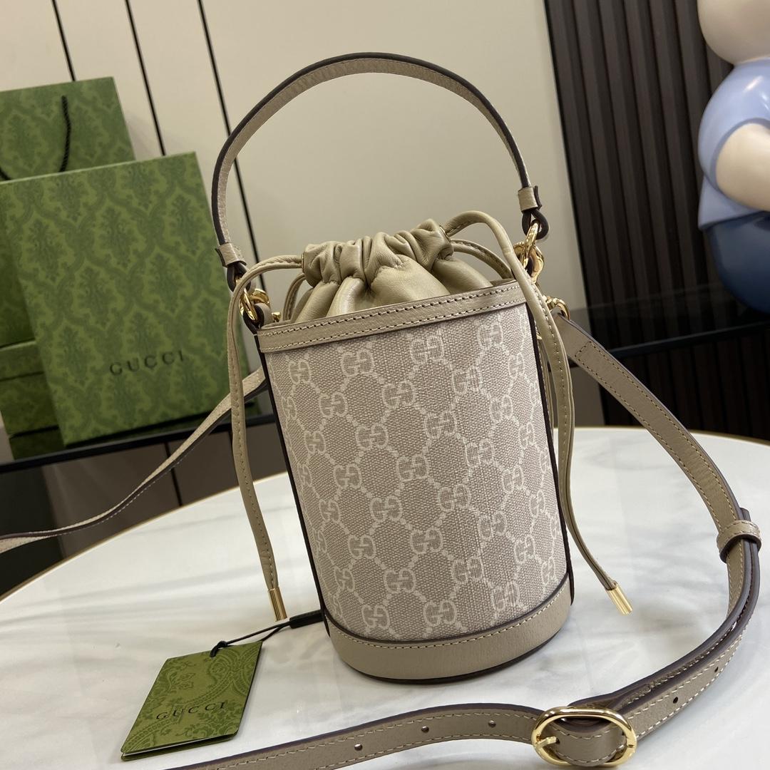 Gucci Ophidia Mini Bucket Bag   - FashionPlug