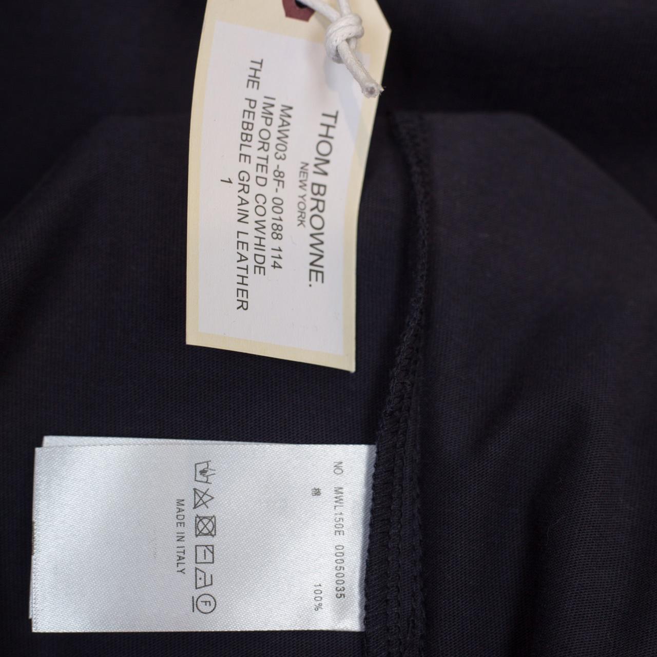 Thom Browne RWB Stripe T-Shirt   2107 - FashionPlug
