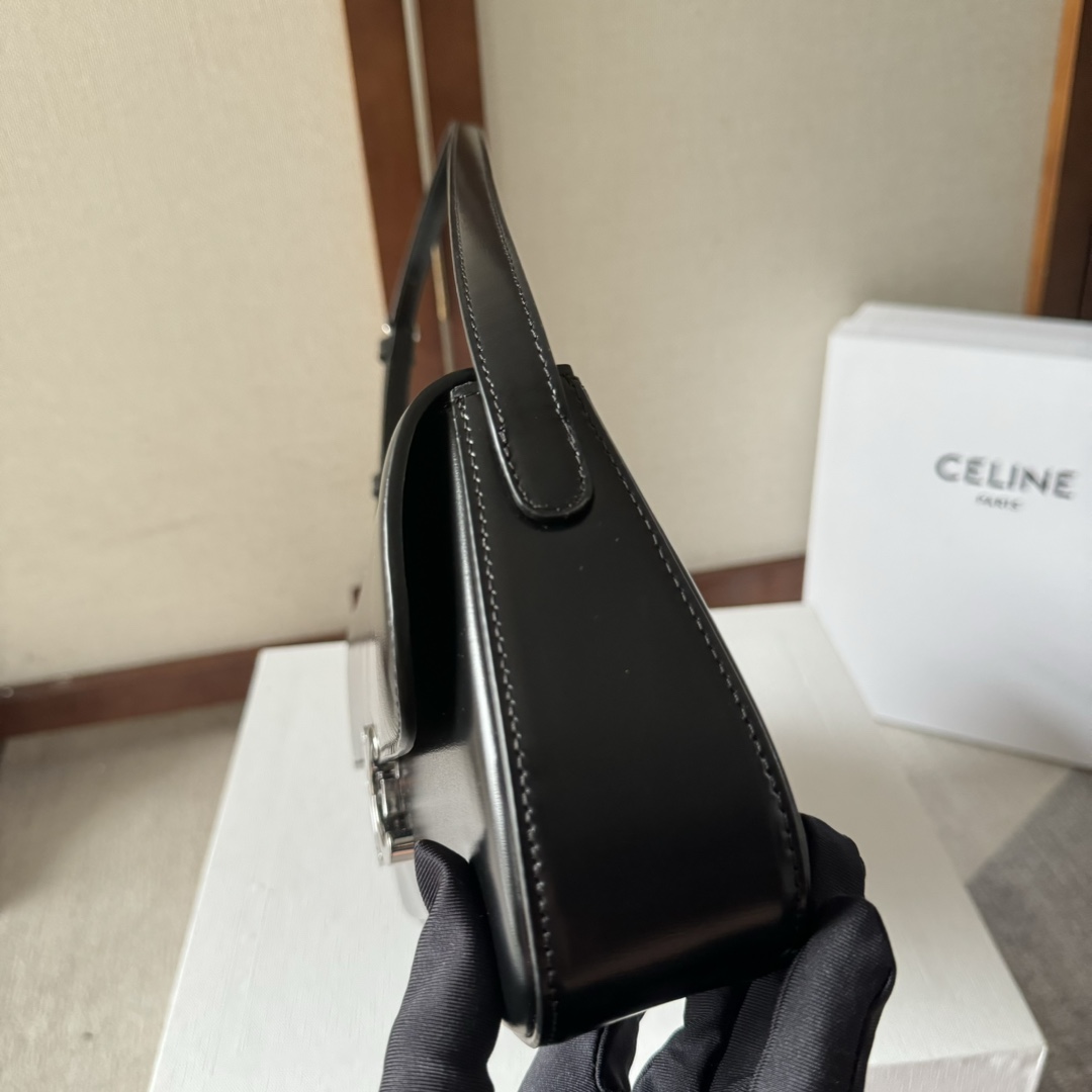 Celine Medium Celine Lola Bag In Shiny Calfskin - FashionPlug