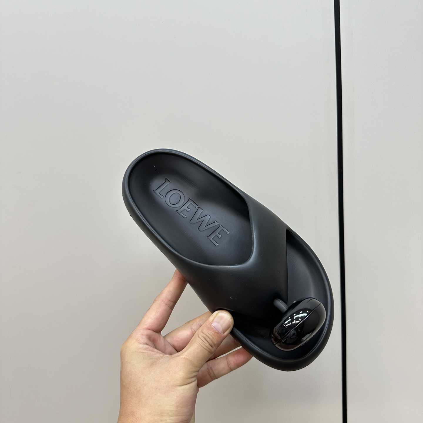 Loewe Paula's Ibiza Bubble Rubber Thong Sandals - FashionPlug